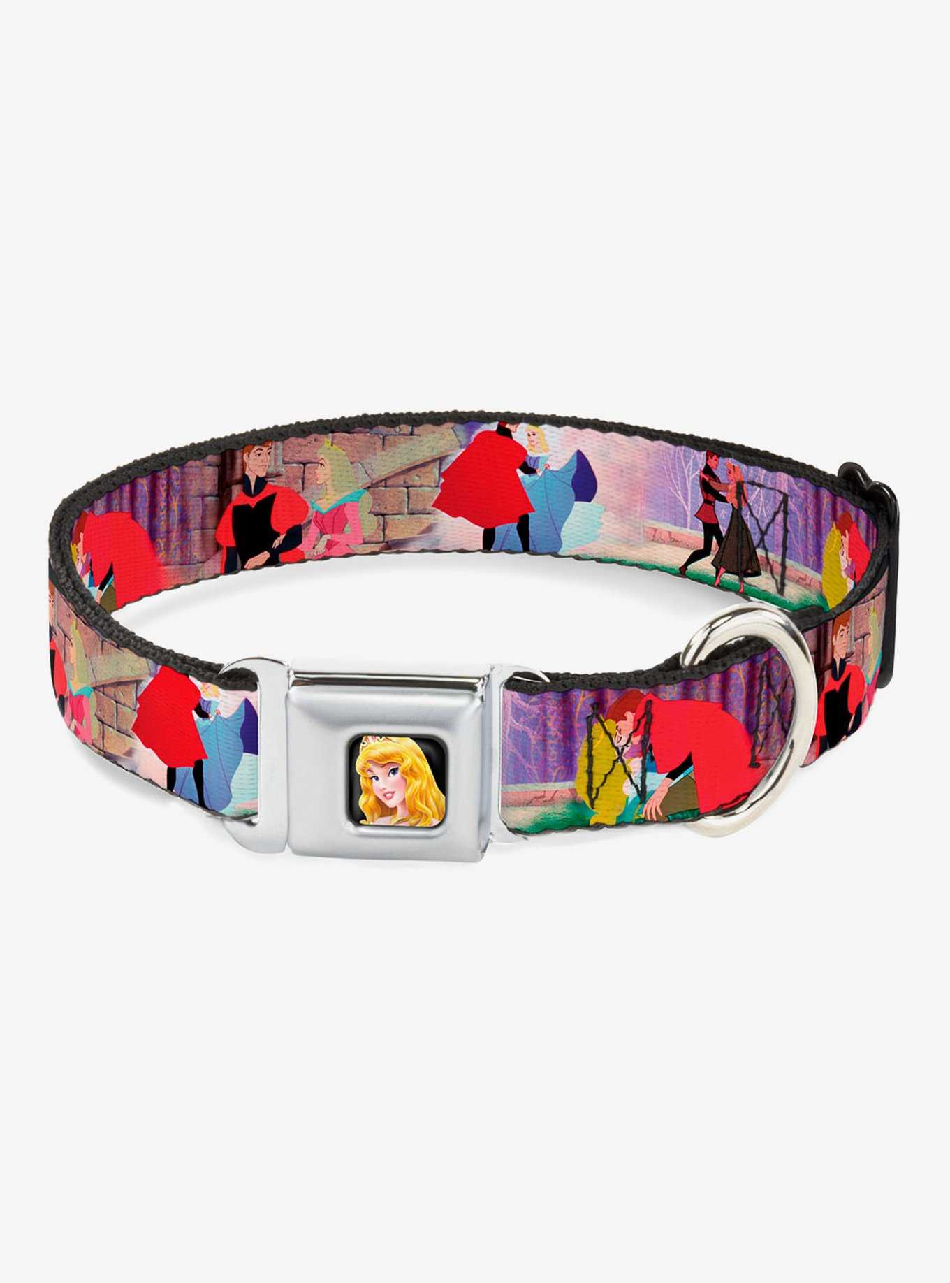 Disney Sleeping Beauty Prince Seatbelt Buckle Dog Collar, , hi-res