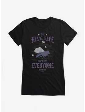Wednesday The Hive Life Isn't For Everyone Girls T-Shirt, , hi-res