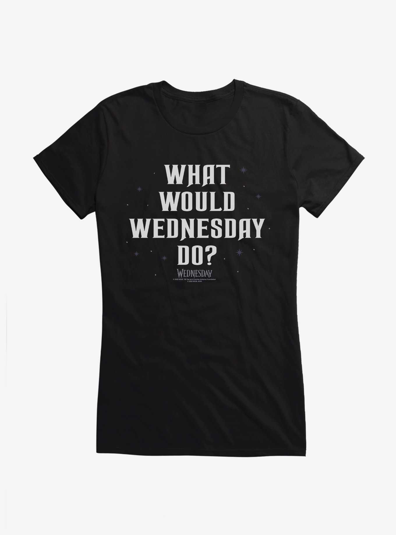 Wednesday What Would Wednesday Do? Girls T-Shirt, , hi-res