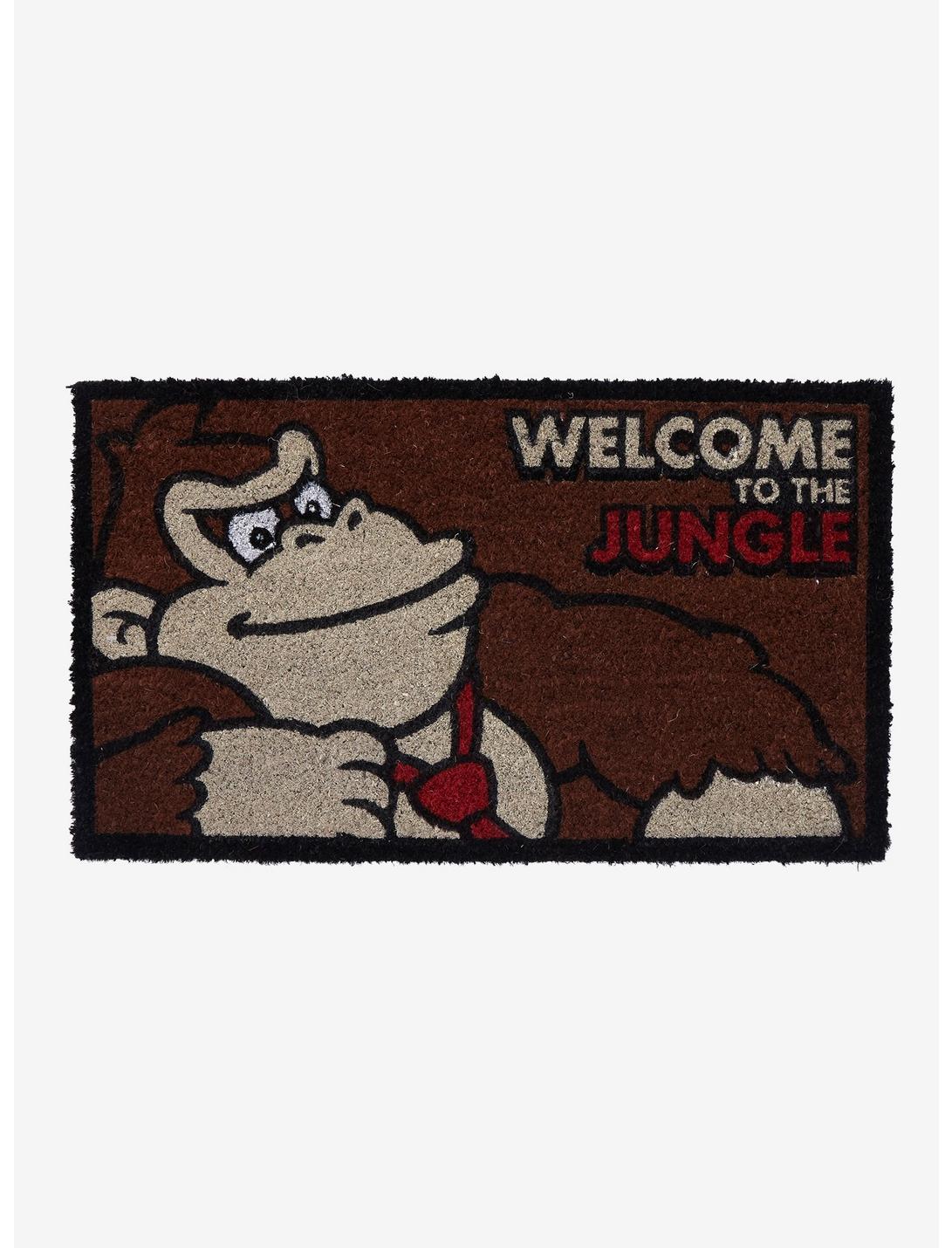 Donkey Kong Welcome To The Jungle Doormat, , hi-res