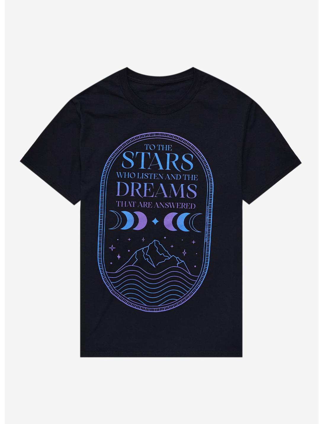 A Court Of Mist And Fury Stars Quote Boyfriend Fit Girls T-Shirt, MULTI, hi-res