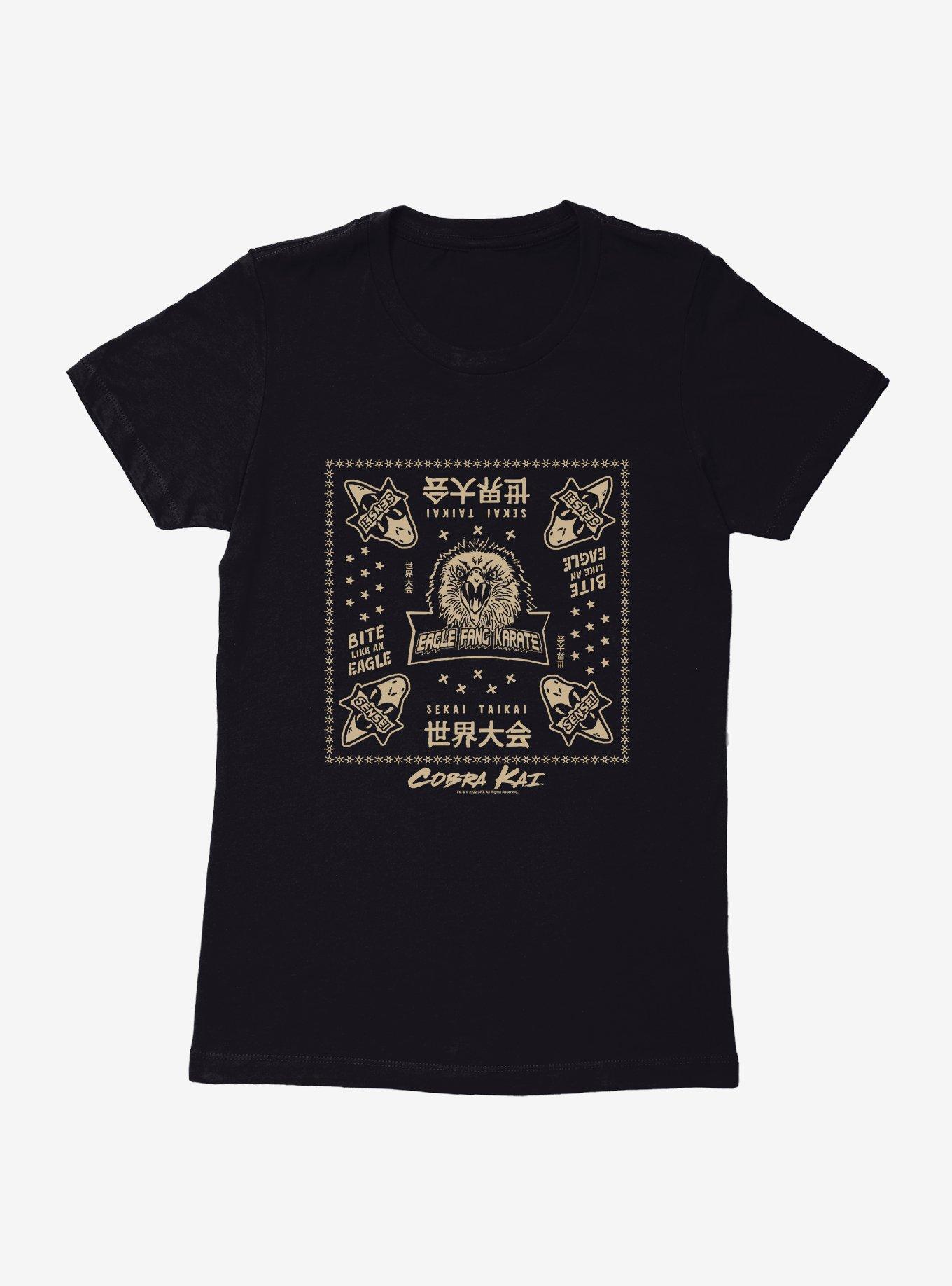 Cobra Kai Eagle Fang Karate Sekai Taikai Womens T-Shirt, , hi-res