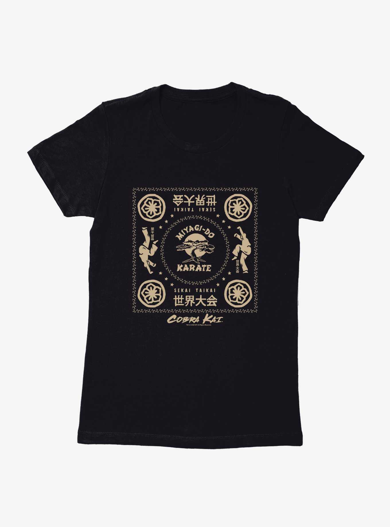Cobra Kai Miyagi-Do Karate Sekai Taikai Womens T-Shirt, , hi-res
