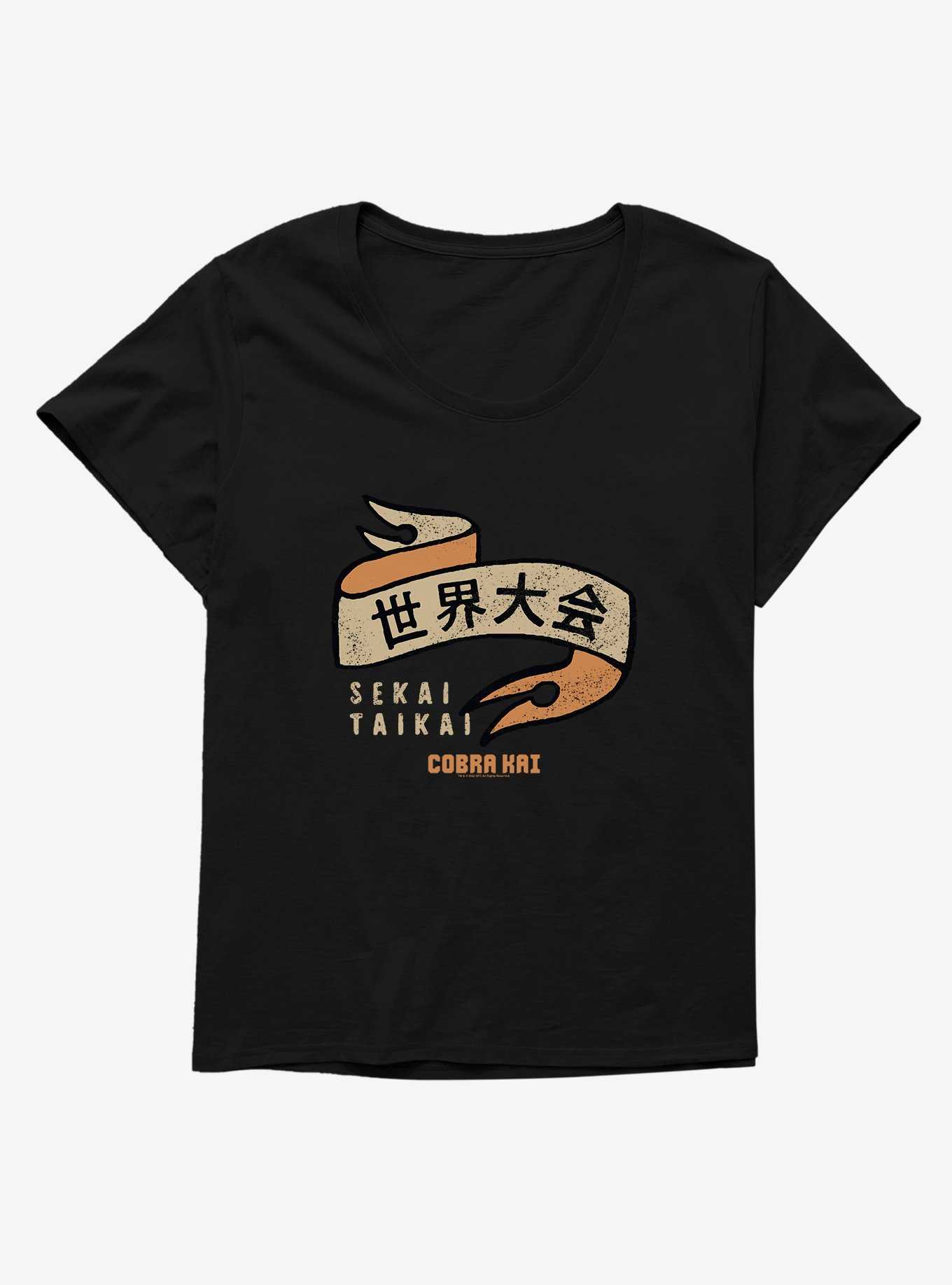 Cobra Kai Sekai Taikai Womens T-Shirt Plus Size, , hi-res