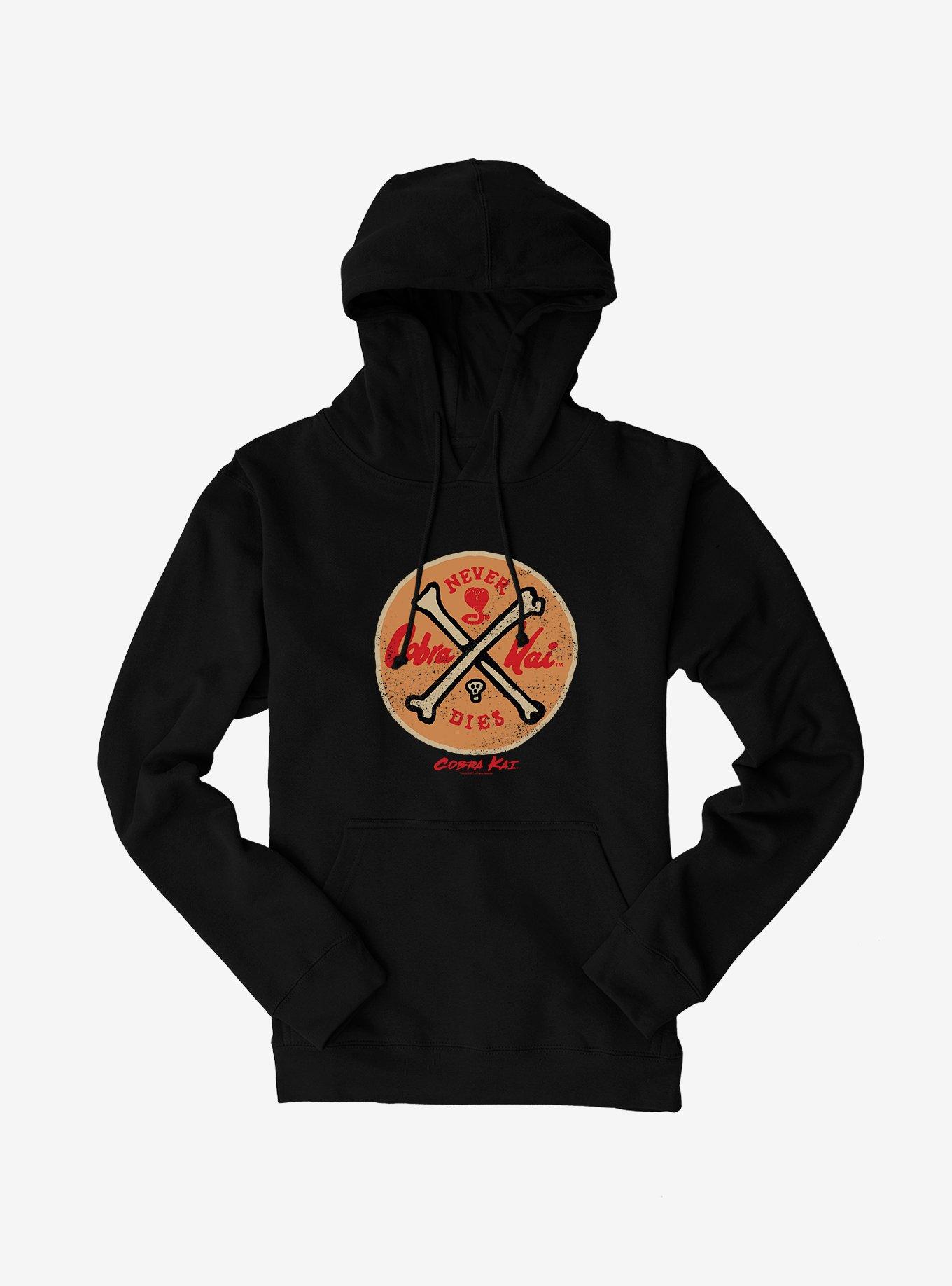 Cobra Kai Never Dies Emblem Hoodie, , hi-res