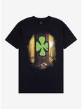 The Nightmare Before Christmas Lucky Two-Sided T-Shirt, BLACK, hi-res