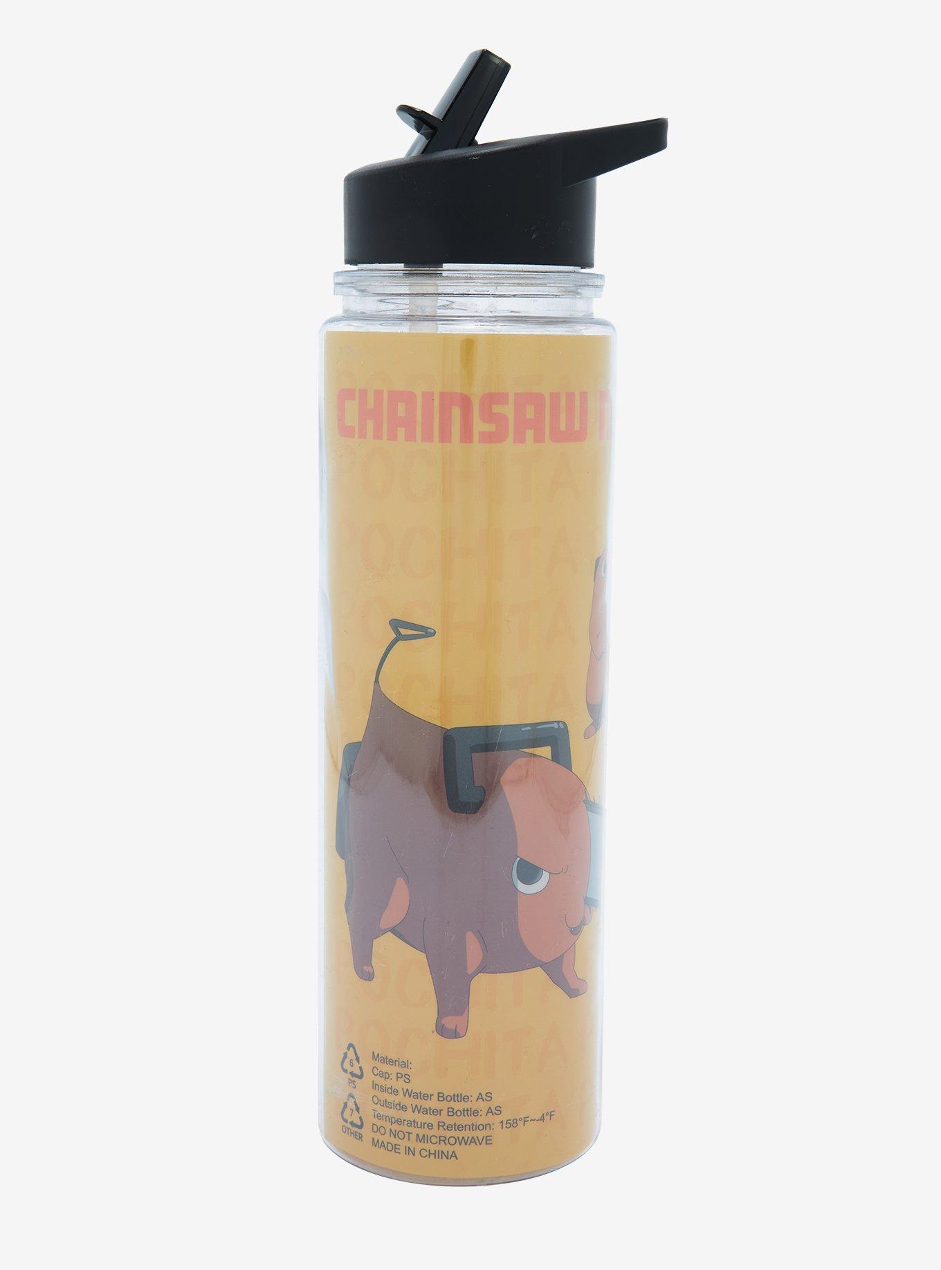 Chainsaw Man Pochita Water Bottle, , hi-res