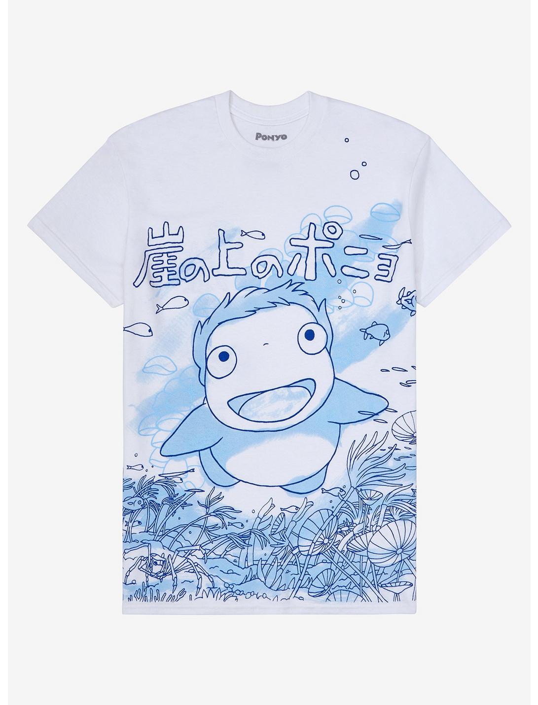 Studio Ghibli Ponyo Jumbo Graphic T-Shirt, MULTI, hi-res