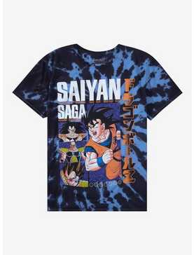 Dragon Ball Z Saiyan Saga Tie-Dye T-Shirt, , hi-res
