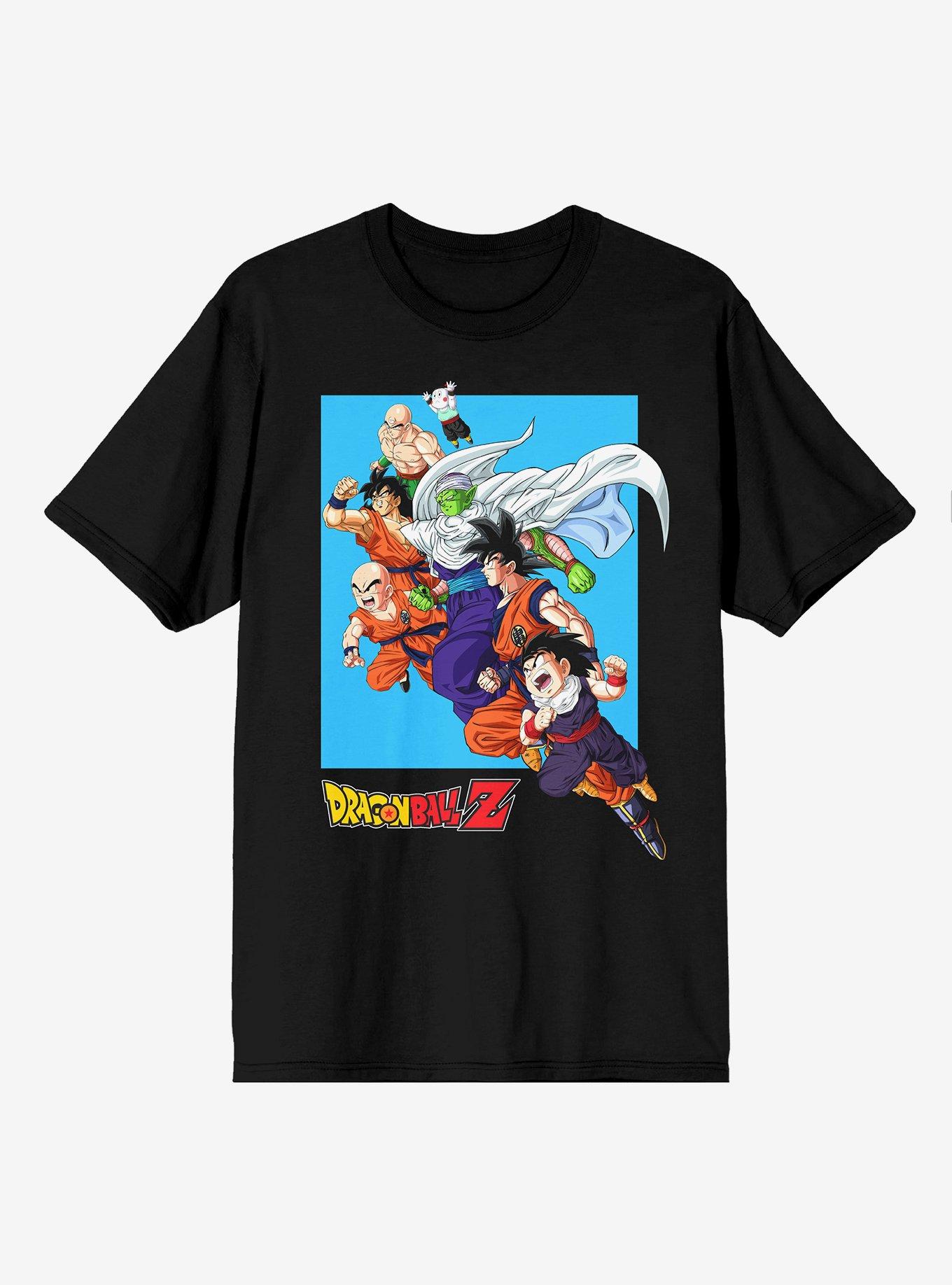 Dragon Ball Z Group T-Shirt, BLACK, hi-res