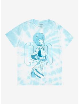 Neon Genesis Evangelion Rei Spiral Tie-Dye T-Shirt, , hi-res