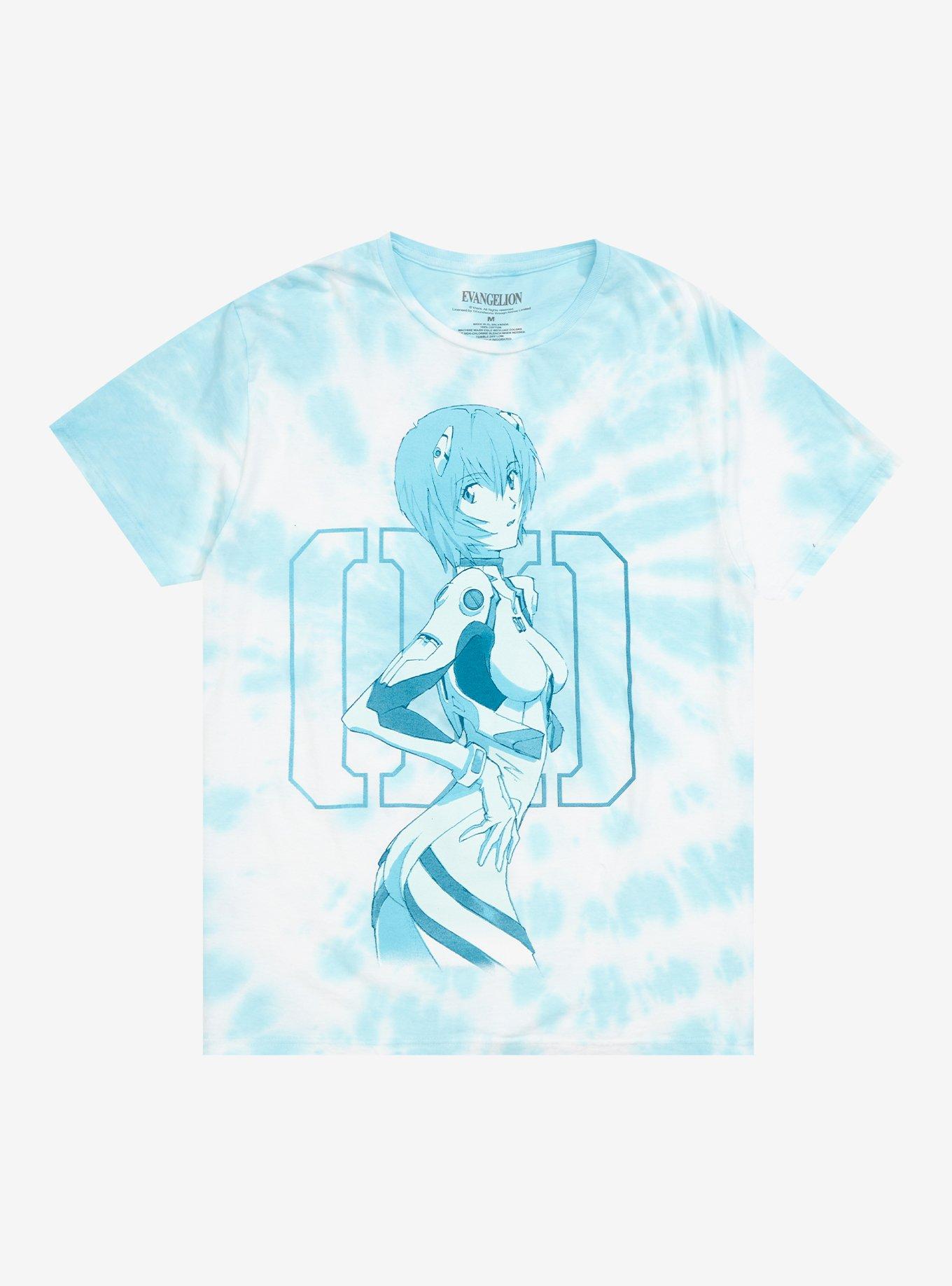 evangelion tie dye shirt