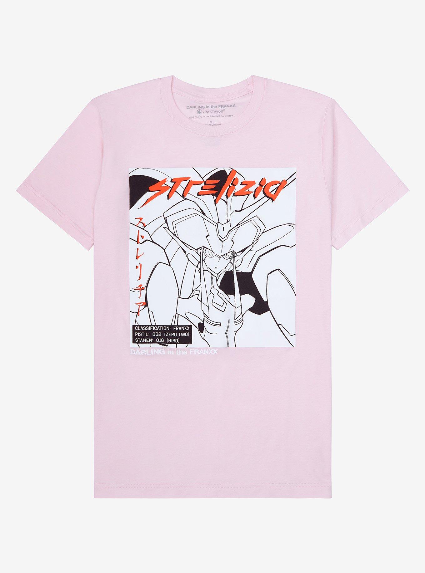 Darling in the Franxx Strelizia Portrait T-Shirt, PURPLE, hi-res