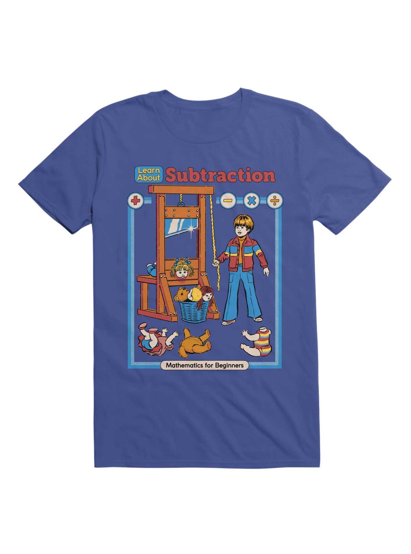 Learn About Subtraction T-Shirt By Steven Rhodes | Hot Topic