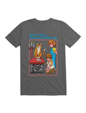 Kitty's First Offering T-Shirt By Steven Rhodes, , hi-res