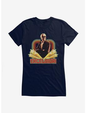 Stan Lee Universe Excelsior! Retro Girls T-Shirt, , hi-res
