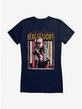 Stan Lee Universe Excelsior! Stripes Girls T-Shirt, , hi-res
