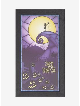 The Nightmare Before Christmas Spiral Hill Stained Glass Wall Art, , hi-res