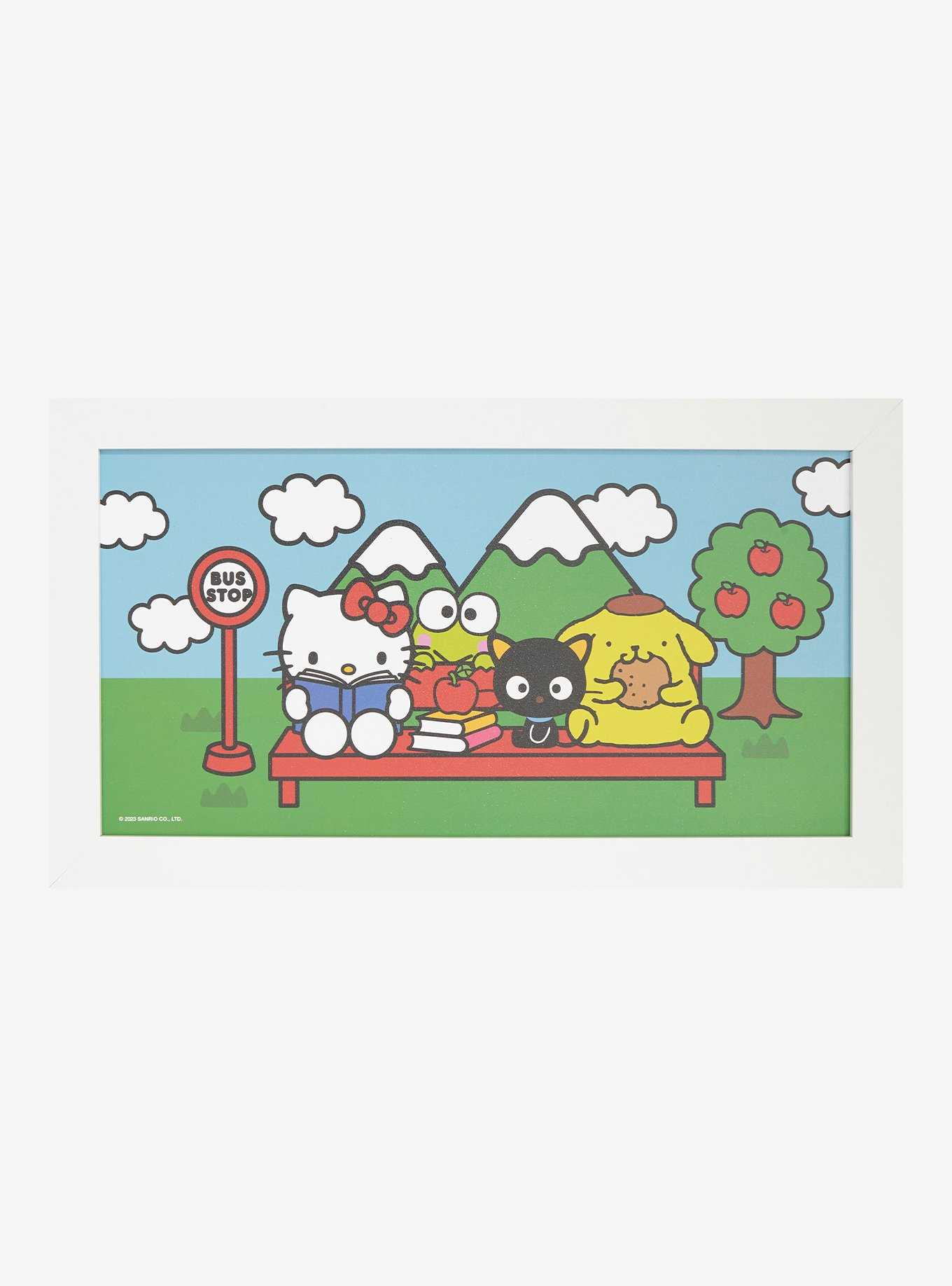 Hello Kitty And Friends Bus Stop Wall Art, , hi-res