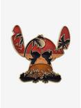 Disney Lilo & Stitch Angel & Stitch Sunset Silhouette Enamel Pin - BoxLunch Exclusive, , hi-res