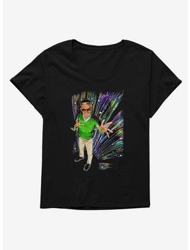 Stan Lee Universe Cosmic Stan Lee Womens T-Shirt Plus Size, , hi-res