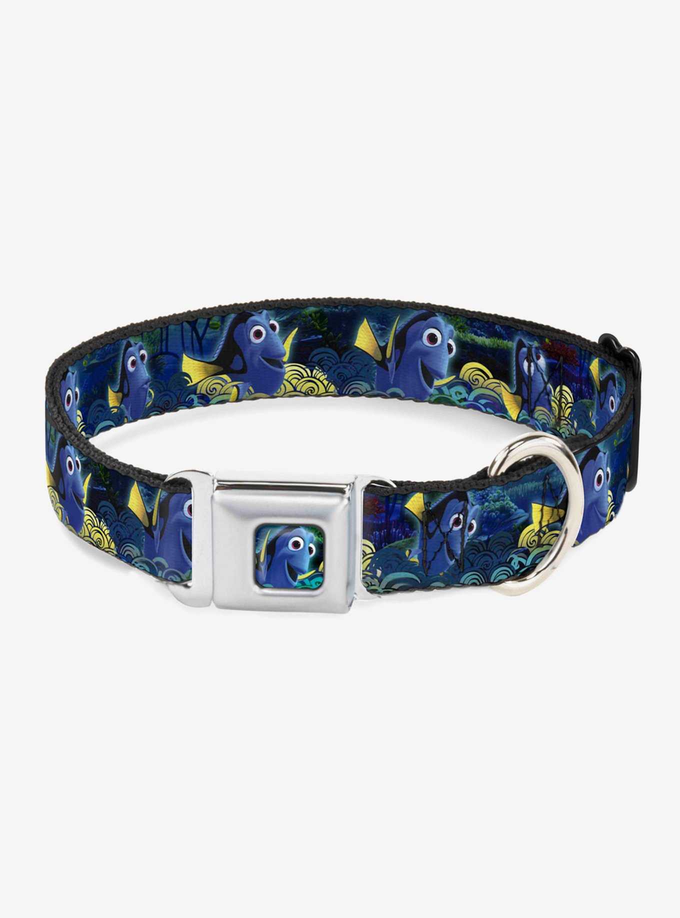 Disney Pixar Finding Nemo Dory Poses Seatbelt Buckle Dog Collar, , hi-res