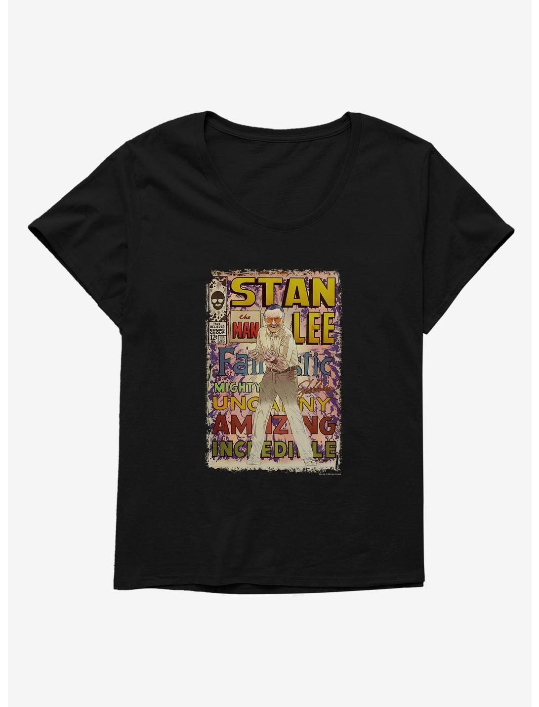 Stan Lee Universe Stan The Man Womens T-Shirt Plus Size, , hi-res
