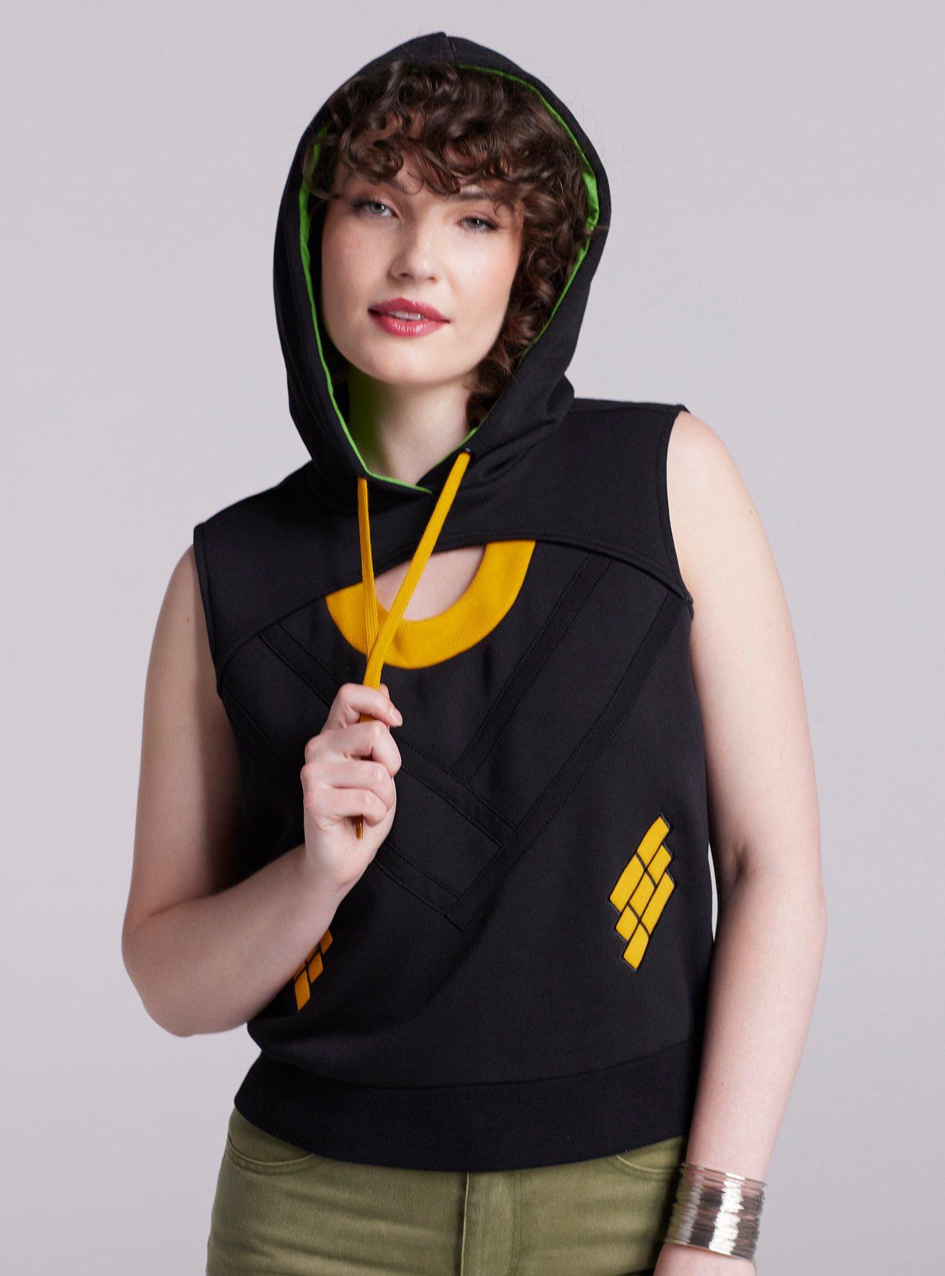 Her Universe Marvel Loki Sylvie Sleeveless Hoodie Her Universe Exclusive, MULTI, hi-res