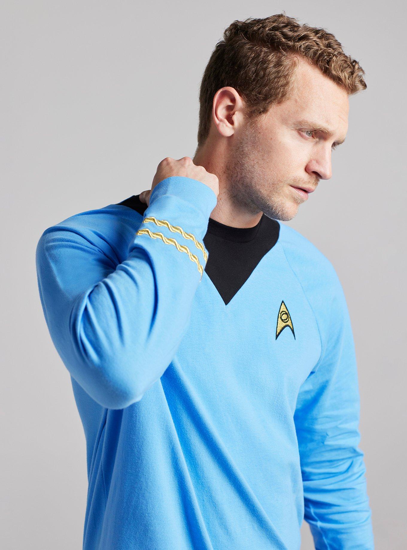 Our Universe Star Trek Blue Uniform Long-Sleeve T-Shirt Our Universe Exclusive