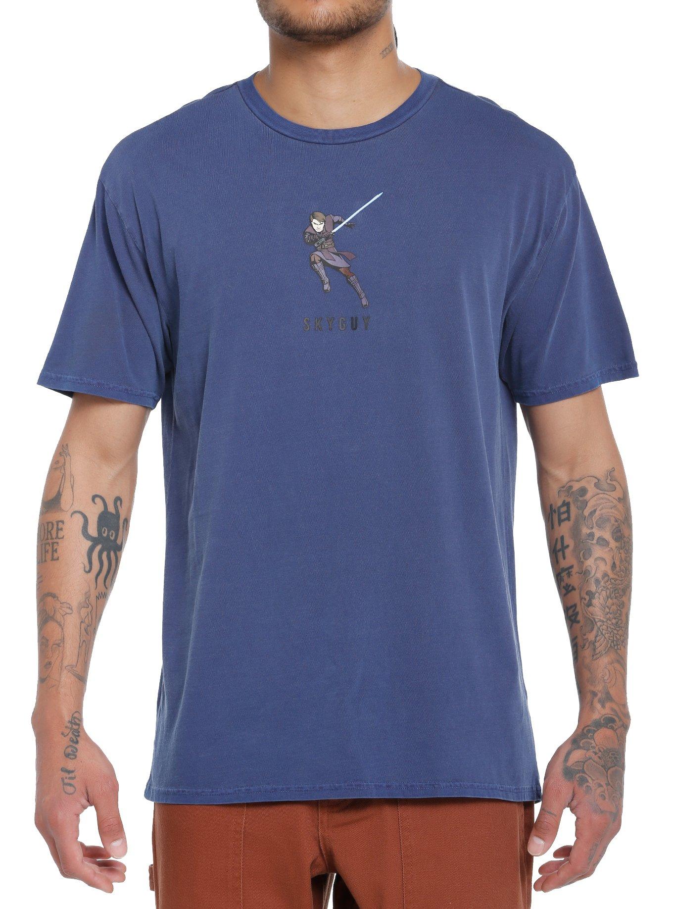 MLB Korea Mens T-shirts 2023 Ss, Blue, XS