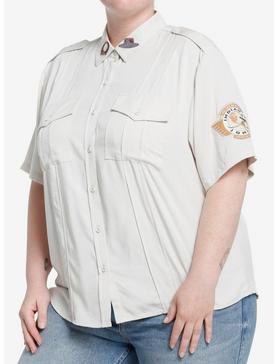 Her Universe Indiana Jones Expedition Woven Button-Up Plus Size, , hi-res