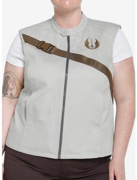 Her Universe Star Wars Rey Zip-Up Vest Plus Size Her Universe Exclusive, , hi-res
