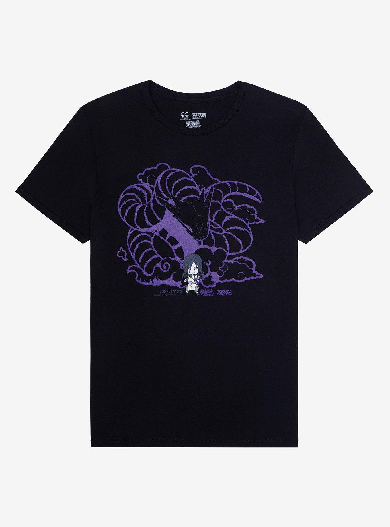 Naruto Shippuden Manda Orochimaru Nendoroid T-Shirt, BLACK, hi-res
