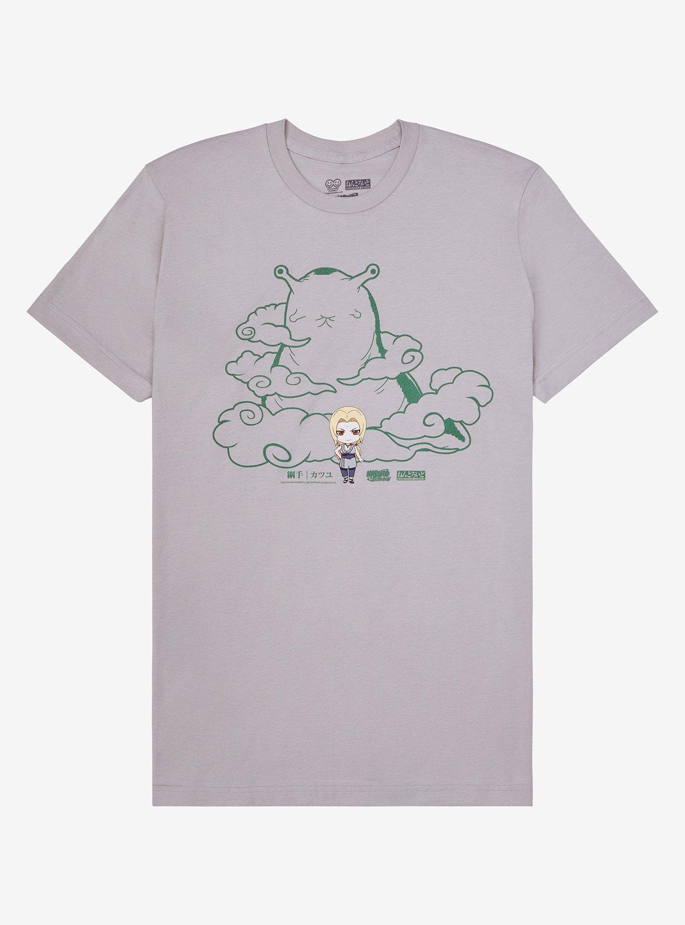 Naruto Shippuden Katsuyu Nendoroid T-Shirt, SILVER, hi-res