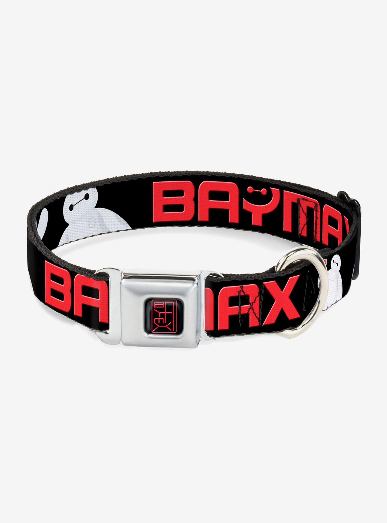 Disney Pixar Big Hero 6 Baymax Poses Seatbelt Buckle Pet Collar, , hi-res