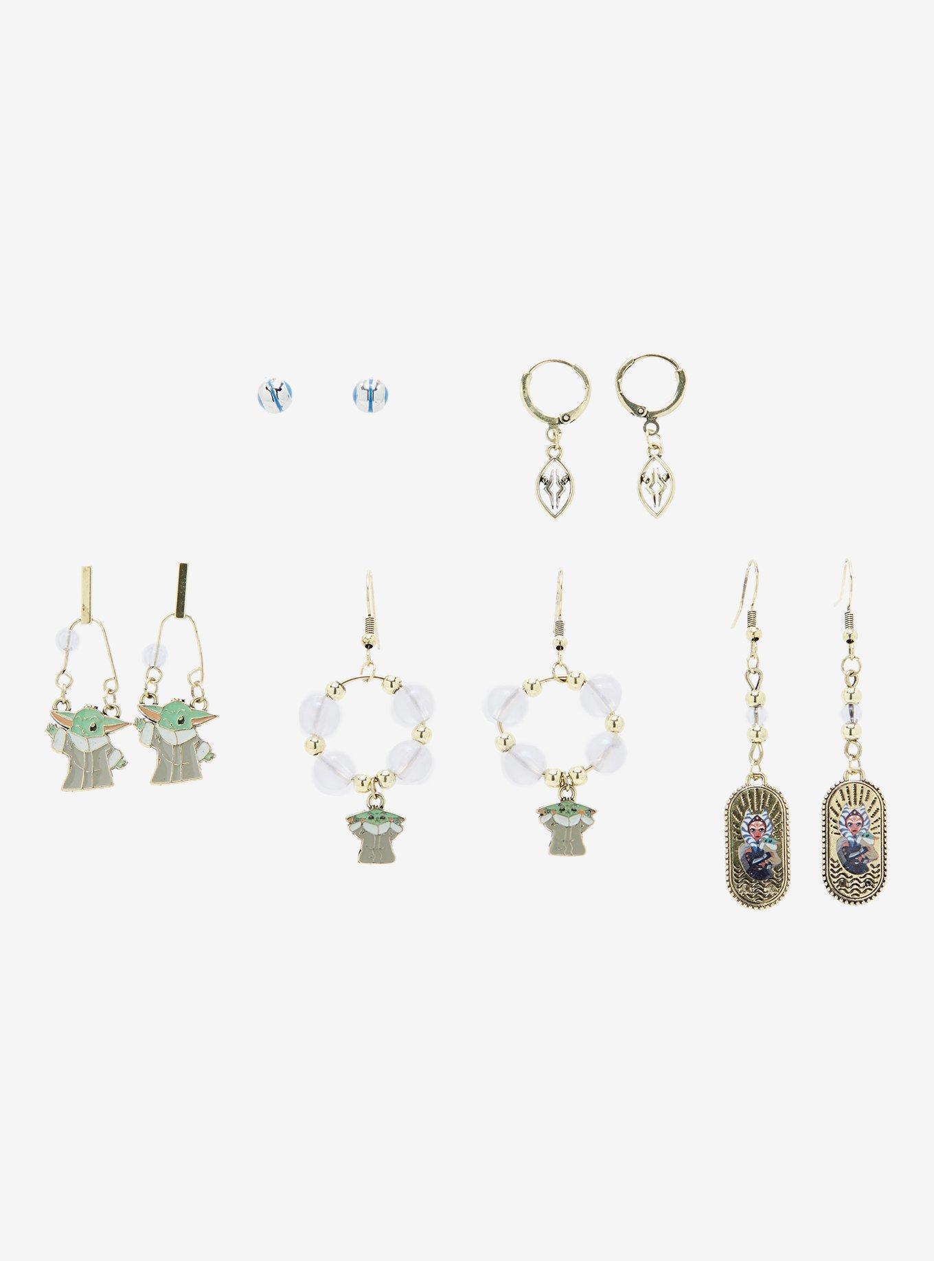 Star Wars The Mandalorian Grogu Earring Set - BoxLunch Exclusive, , hi-res