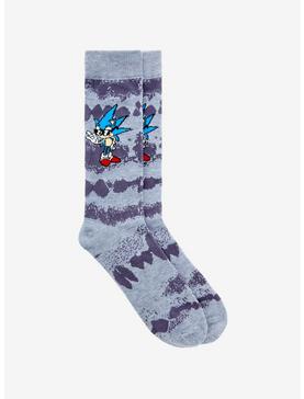 Plus Size Sonic the Hedgehog Cool Sonic Crew Socks , , hi-res