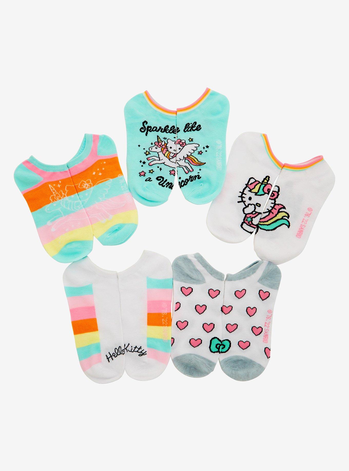 Sanrio Hello Kitty and Friends Unicorn Sock Set, , hi-res