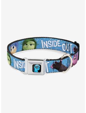 Disney Pixar Inside Out 6 Character Pose Seatbelt Buckle Pet Collar, , hi-res
