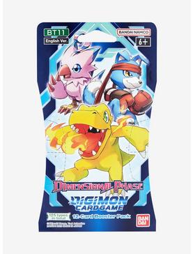 Plus Size Digimon Trading Card Game Dimensional Phase Booster Pack, , hi-res