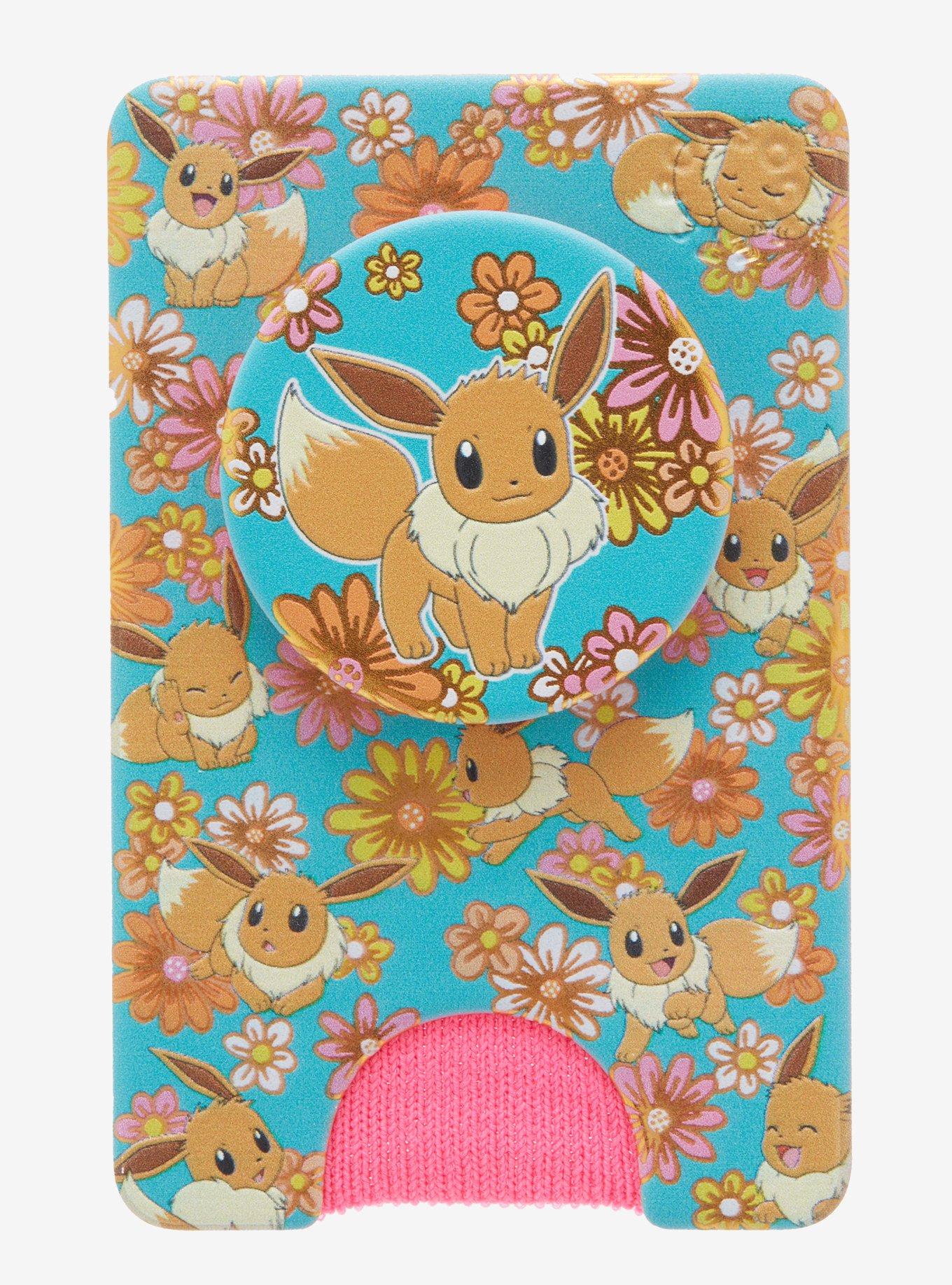 Pok&eacute;mon Floral Eevee PopSocket PopWallet, , hi-res