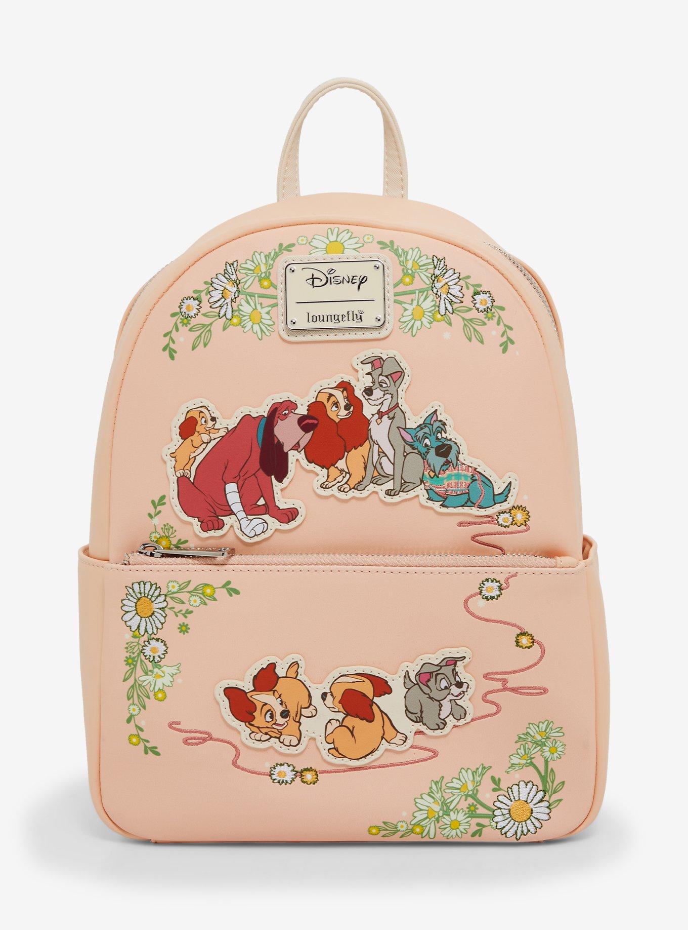 Loungefly x Disney Princess Portraits Allover-Print Mini Backpack (One  Size, Multicolored)