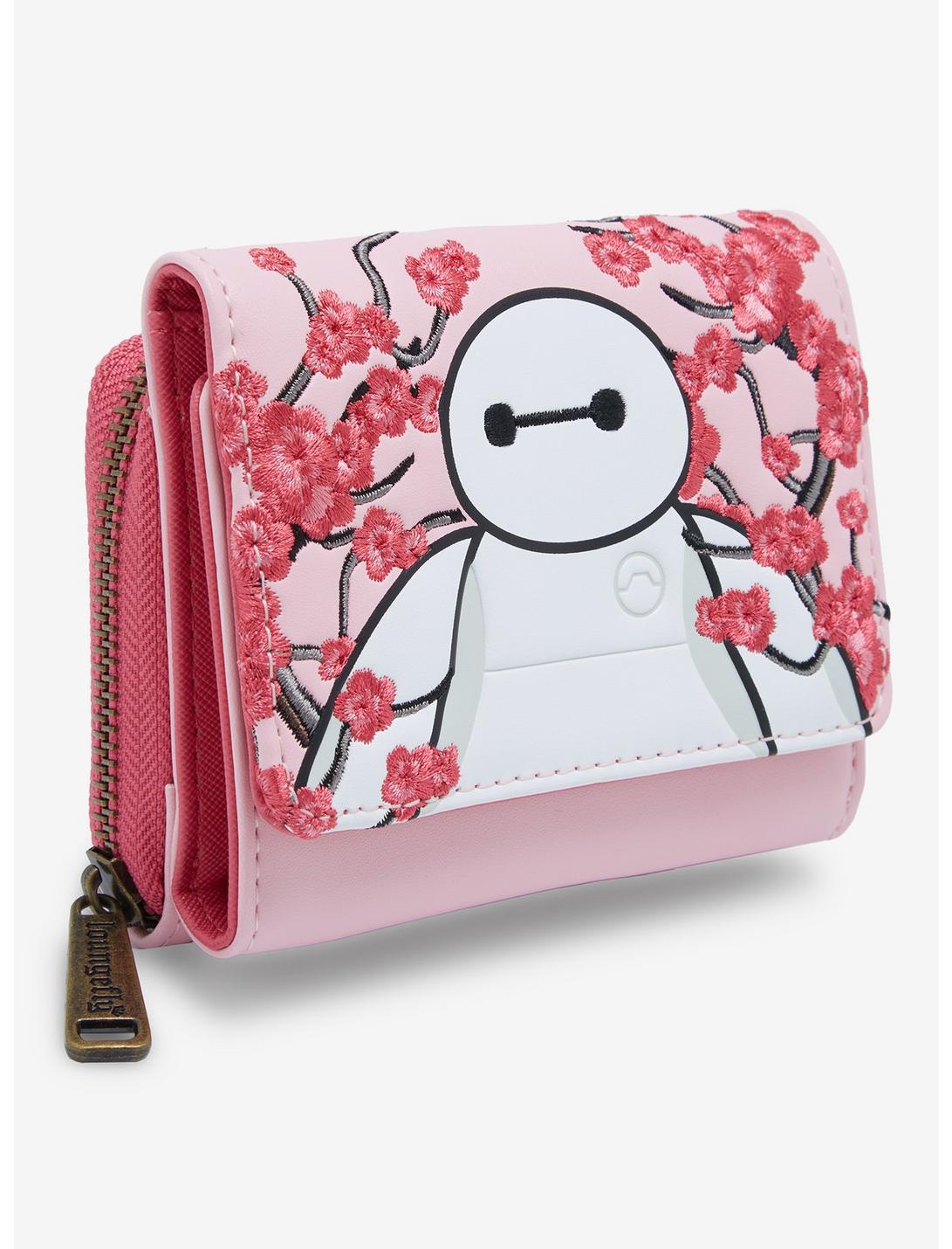Loungefly Disney Big Hero 6 Baymax Cherry Blossom Small Wallet - BoxLunch Exclusive, , hi-res