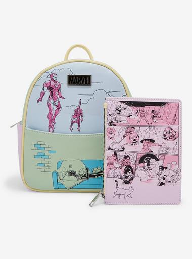 Marvel Comic Cats Mini Backpack - BoxLunch Exclusive | BoxLunch display picture 1