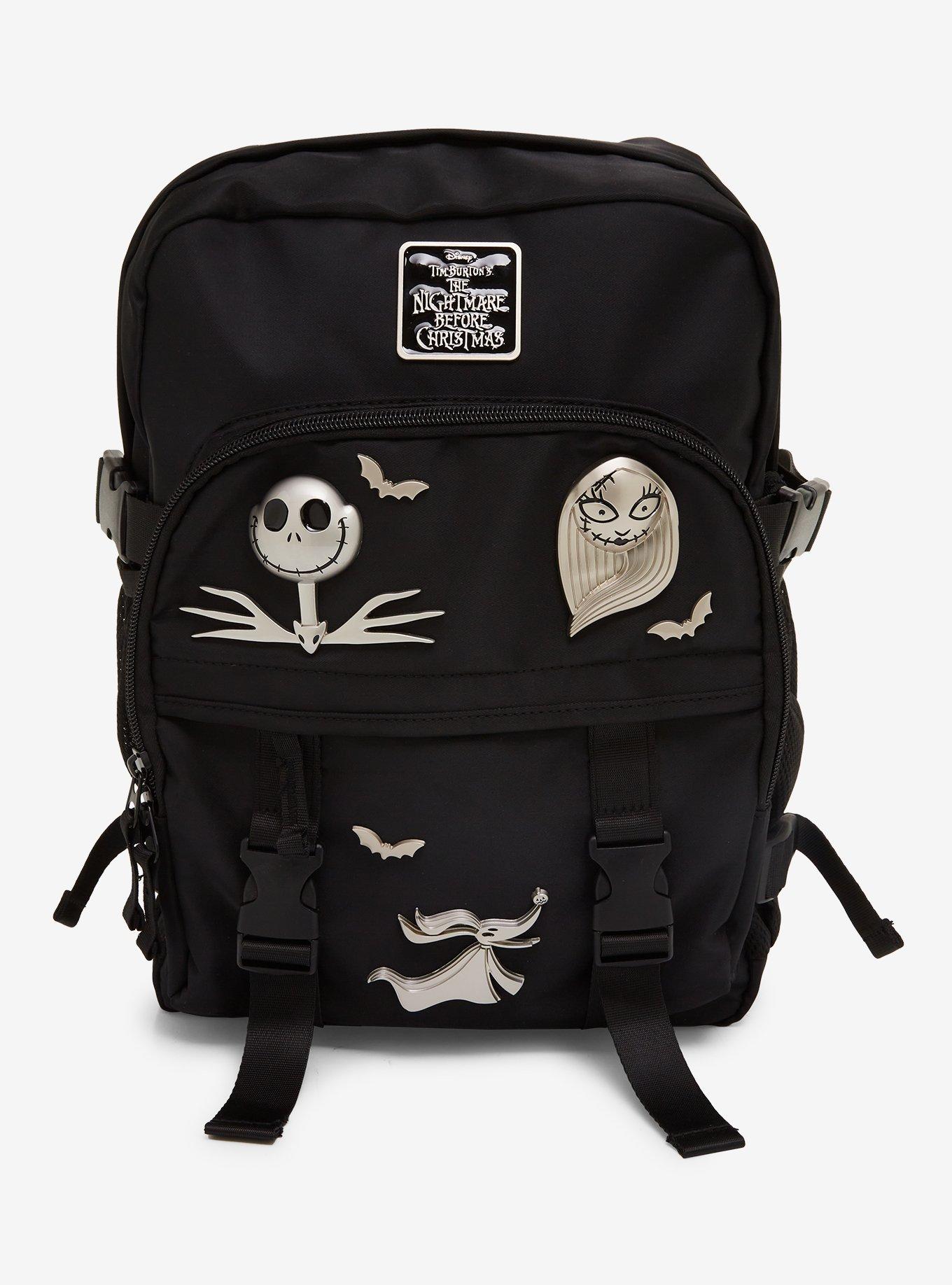 Disney The Nightmare Before Christmas Jack and Sally Convertible Backpack BoxLunch Exclusive