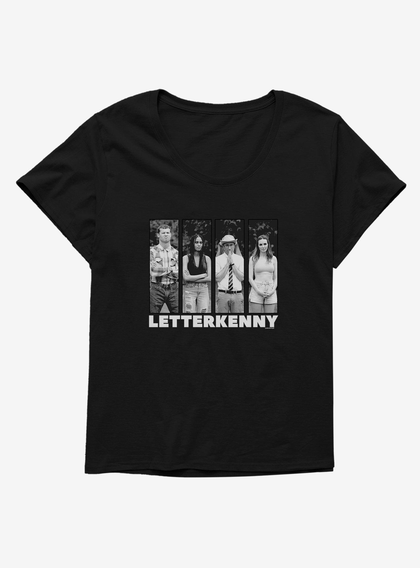 Letterkenny Character Panels Girls T-Shirt Plus Size, , hi-res