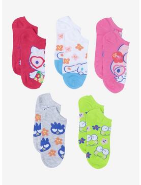 Sanrio Hello Kitty and Friends Floral Character Portraits Sock Set , , hi-res