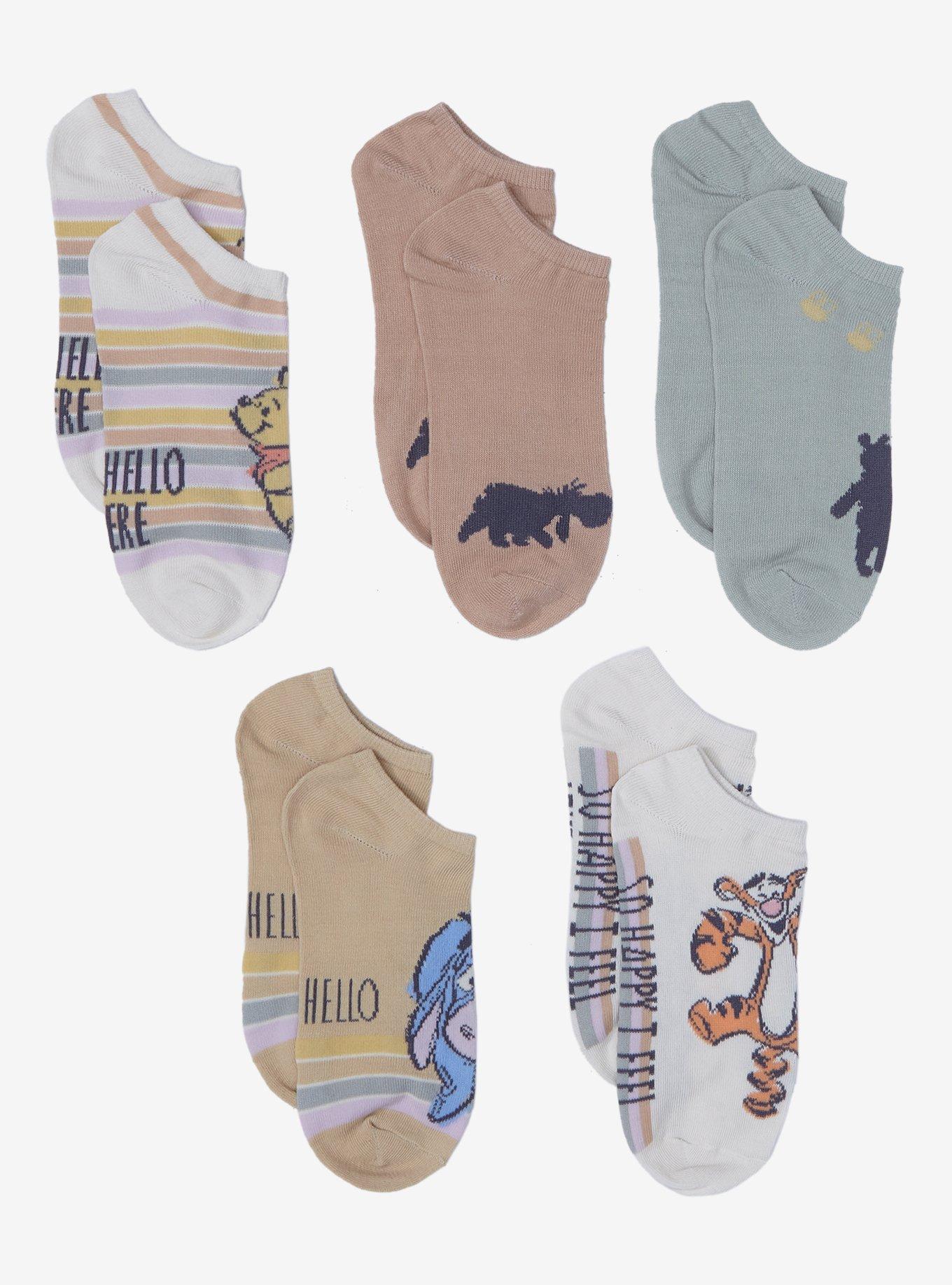 Disney Winnie the Pooh & Friends Character Portraits Sock Set, , hi-res