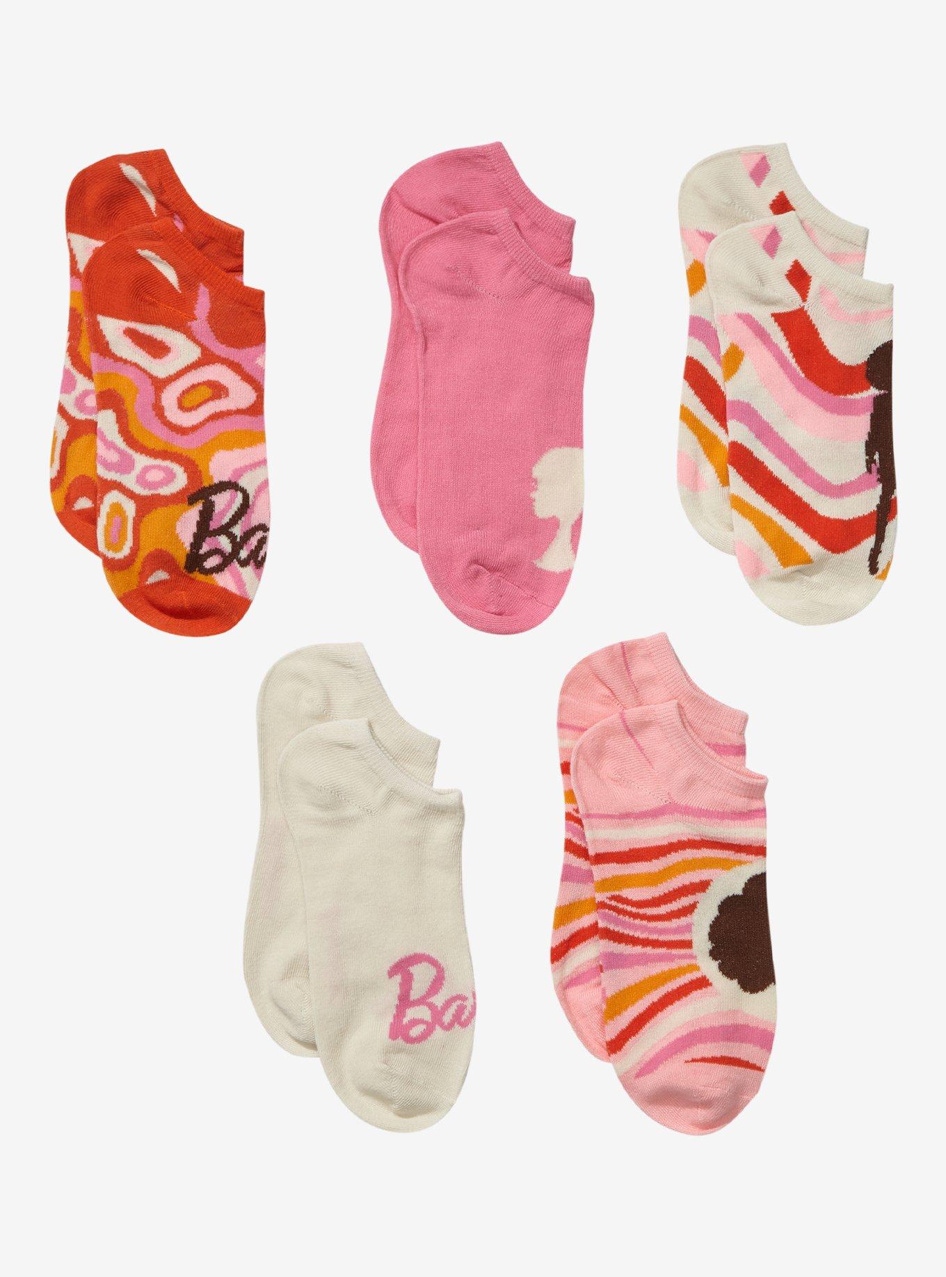 Barbie Retro Pattern Sock Set , , hi-res
