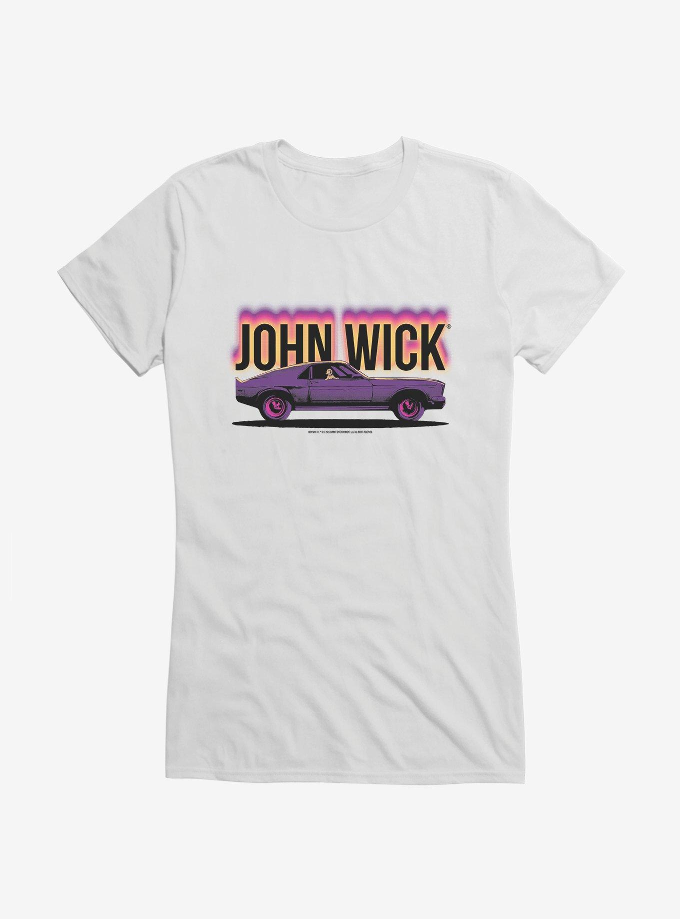 John Wick Daisy In Mach 1 Girls T-Shirt, WHITE, hi-res